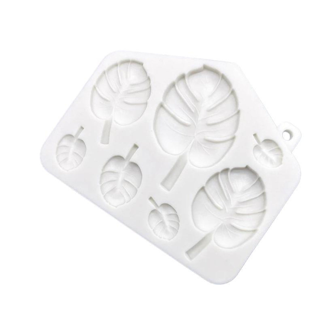 Molde Silicona Hojas Mini Balazo Surtidas x 7