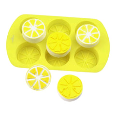 Molde Silicona Limones x 6