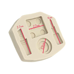 Molde Silicona Maquillaje MAC