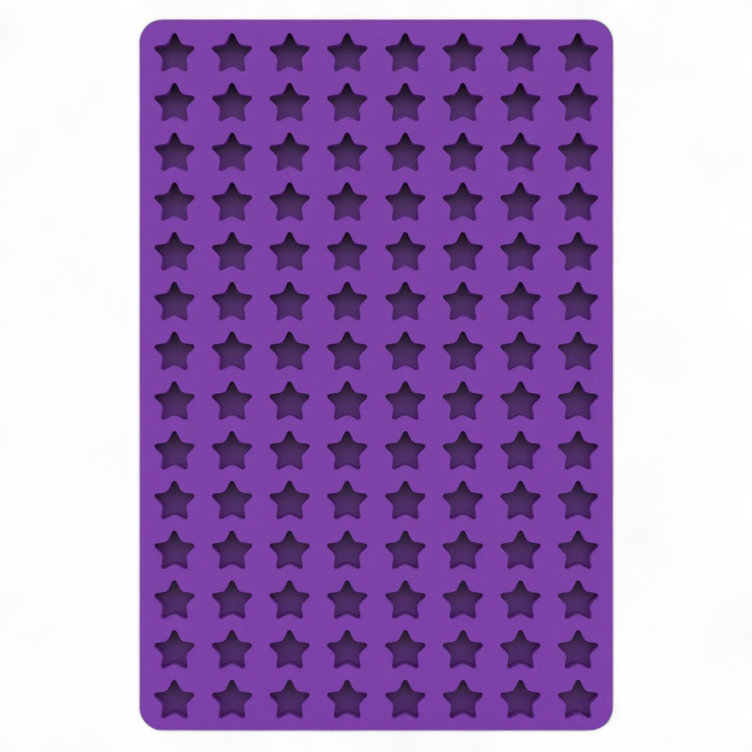 Molde Silicona Estrellas Mini x 112