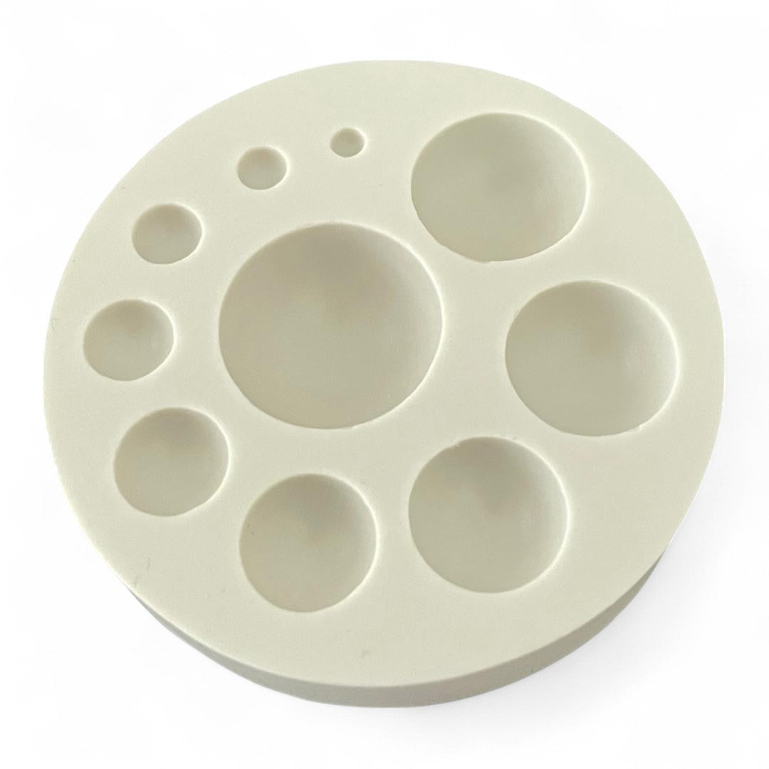 Molde Silicona Semiesferas Mini