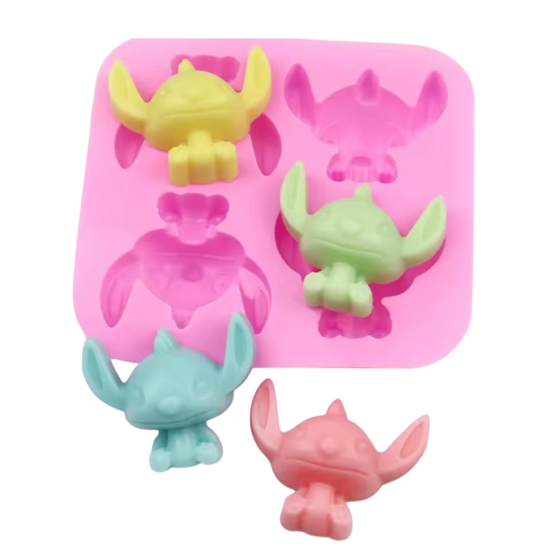 Molde Silicona Stitch x 4