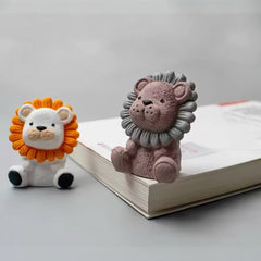 Molde Silicona Suave León Tierno 3D