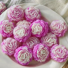 Molde Silicona Suave Peonia Abierta 3D