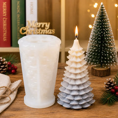 Molde Silicona Suave Árbol de Navidad 3D Alto
