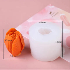 Molde Silicona Suave Tulipán 3D