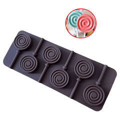 Molde Silicona Chupeta Espiral
