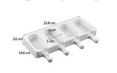 Molde Silicona Paleta Clasica Grande