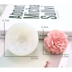 Molde Silicona Suave Clavel 3D