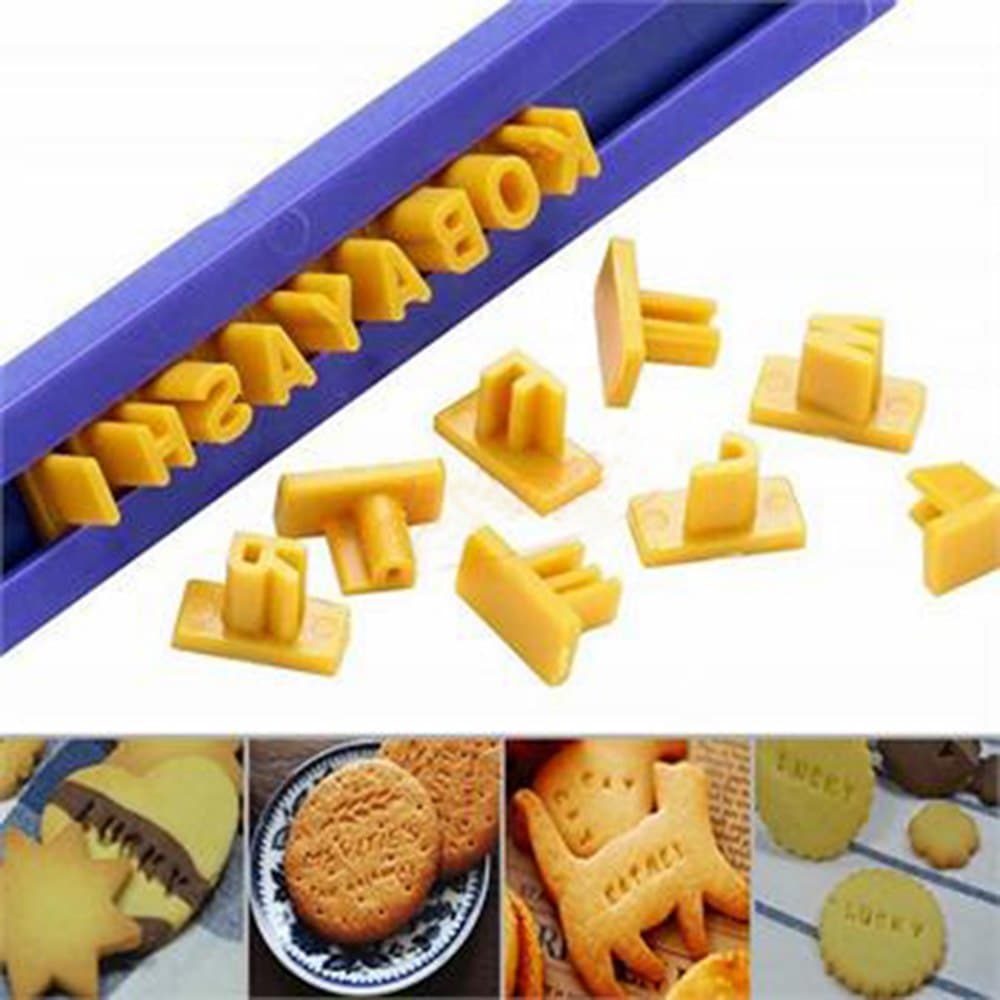 Sello Alfabeto Mini para Galletas y Masas