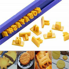 Sello Alfabeto Mini para Galletas y Masas